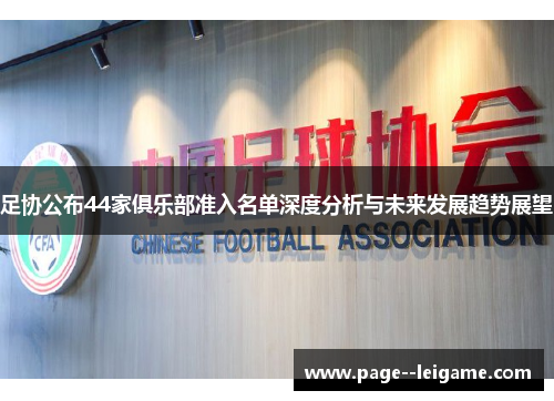 足协公布44家俱乐部准入名单深度分析与未来发展趋势展望 足协公布44家俱乐部准入名单深度分析与未来发展趋势展望